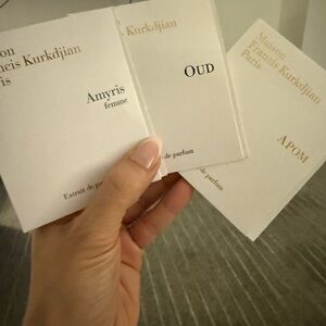 Maison Francis Kurkdjian Fragrance Trio - White and Gold